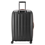 DELSEY PARIS Carrousel Hardside Expandable Luggage with Spinner Wheels, Black, Checked - Large 28 Inch