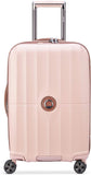 DELSEY PARIS Carrousel Hardside Expandable Luggage with Spinner Wheels, Pink, Checked - Medium 24 Inch