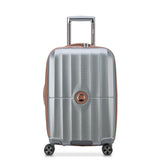 DELSEY PARIS Carrousel Hardside Expandable Luggage with Spinner Wheels, Platinum, 3 Piece Set (21/24/28)