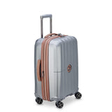 DELSEY PARIS Carrousel Hardside Expandable Luggage with Spinner Wheels, Platinum, 3 Piece Set (21/24/28)