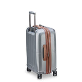 DELSEY PARIS Carrousel Hardside Expandable Luggage with Spinner Wheels, Platinum, 3 Piece Set (21/24/28)