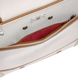 DELSEY PARIS Chatelet 2.0 Softside Luggage Under - Seater with 2 Wheels, Angora, Carry on 16 Inch