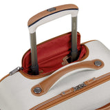 DELSEY PARIS Chatelet 2.0 Softside Luggage Under - Seater with 2 Wheels, Angora, Carry on 16 Inch