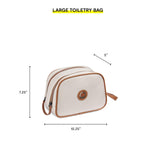 DELSEY PARIS Chatelet 2.0 Toiletry and Makeup Travel Bag, Chocolate Brown