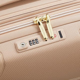 DELSEY PARIS Chatelet Air 2.0, 20 Inch Carry-On Plus Luggage, Beige Rose