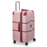 DELSEY PARIS Chatelet Air 2.0 Hardside Luggage Trunk with Spinner Wheels, Pink, Checked - 26 Inch Trunk