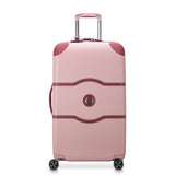 DELSEY PARIS Chatelet Air 2.0 Hardside Luggage Trunk with Spinner Wheels, Pink, Checked-26 Inch Trunk