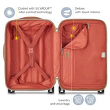 DELSEY PARIS Chatelet Air 2.0 Hardside Luggage with Spinner Wheels, Angora, Carry on Plus 20 Inch