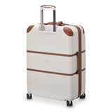 DELSEY PARIS Chatelet Air 2.0 Hardside Luggage with Spinner Wheels, Angora, Checked - Large 28 Inch