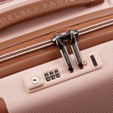 DELSEY PARIS Chatelet Air 2.0 Hardside Luggage with Spinner Wheels, Blush Pink, Carry on Plus 20 Inch
