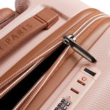 DELSEY PARIS Chatelet Air 2.0 Hardside Luggage with Spinner Wheels, Blush Pink, Carry on Plus 20 Inch
