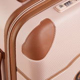 DELSEY PARIS Chatelet Air 2.0 Hardside Luggage with Spinner Wheels, Blush Pink, Carry on Plus 20 Inch