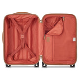 DELSEY PARIS Chatelet Air 2.0 Hardside Luggage with Spinner Wheels, Chocolate Brown, 3 Piece Set, (19/24/28)