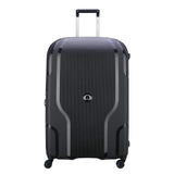 DELSEY PARIS Clavel Hardside Expandable Luggage with Spinner Wheels, Black, Checked-Large 30 Inch