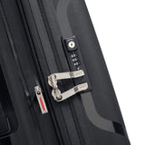 DELSEY PARIS Clavel Hardside Expandable Luggage with Spinner Wheels, Black, Checked - Large 30 Inch