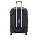 DELSEY PARIS Clavel Hardside Expandable Luggage with Spinner Wheels, Black, Checked - Large 30 Inch