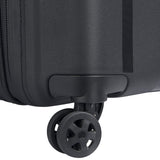 DELSEY PARIS Clavel Hardside Expandable Luggage with Spinner Wheels, Black, Checked - Large 30 Inch