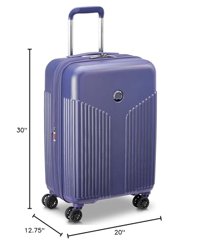DELSEY PARIS Comete 3.0 Hardside Expandable Luggage with Spinner Wheels, Lavender, 3 - Piece Set (20/24/28)