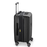 DELSEY PARIS Cruise 3.0 Hardside Expandable Luggage with Spinner Wheels, Black, Carry on 20 Inch