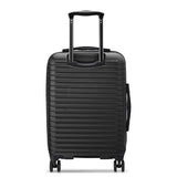 DELSEY PARIS Cruise 3.0 Hardside Expandable Luggage with Spinner Wheels, Black, Carry on 20 Inch
