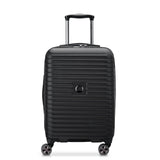 DELSEY PARIS Cruise 3.0 Hardside Expandable Luggage with Spinner Wheels, Black, Carry on 20 Inch