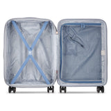 DELSEY PARIS Cruise 3.0 Hardside Expandable Luggage with Spinner Wheels, Platinum, Carry on 20 Inch