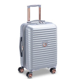 DELSEY PARIS Cruise 3.0 Hardside Expandable Luggage with Spinner Wheels, Platinum, Carry on 20 Inch