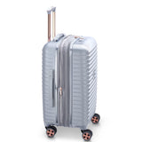 DELSEY PARIS Cruise 3.0 Hardside Expandable Luggage with Spinner Wheels, Platinum, Carry on 20 Inch