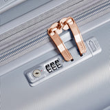 DELSEY PARIS Cruise 3.0 Hardside Expandable Luggage with Spinner Wheels, Platinum, Carry on 20 Inch