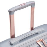 DELSEY PARIS Cruise 3.0 Hardside Expandable Luggage with Spinner Wheels, Platinum, Carry on 20 Inch