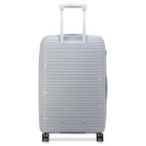DELSEY Paris Dune Hardside Expandable Luggage with Spinner Wheels, Lunar Rock, Checked - Medium 25 Inch