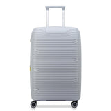 DELSEY Paris Dune Hardside Expandable Luggage with Spinner Wheels, Lunar Rock, Checked-Medium 25 Inch