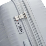 DELSEY Paris Dune Hardside Expandable Luggage with Spinner Wheels, Lunar Rock, Checked - Medium 25 Inch