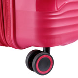 DELSEY Paris Dune Hardside Expandable Luggage with Spinner Wheels, Viva Magenta, Checked - Medium 25 Inch