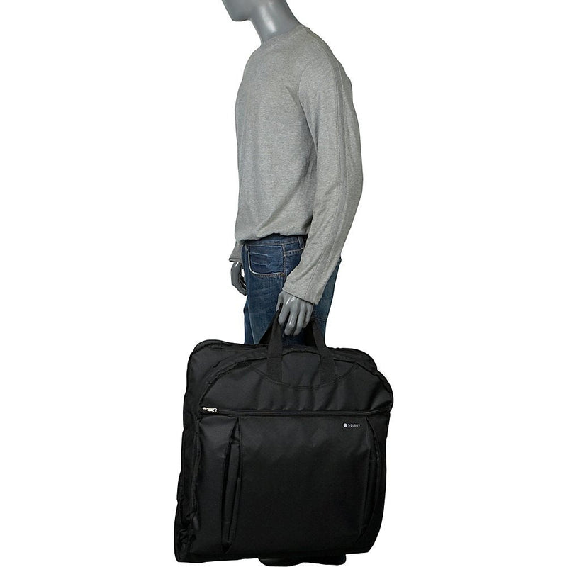 DELSEY PARIS Garment Bags Lightweight Hanging Travel Bag, Black, 52 Inch