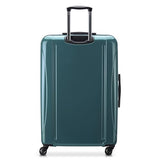 DELSEY PARIS Helium Aero, 28 Inch Checked-Large Luggage, Metallic Green