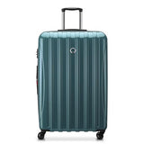 DELSEY PARIS Helium Aero, 28 Inch Checked-Large Luggage, Metallic Green