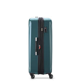 DELSEY PARIS Helium Aero, 28 Inch Checked-Large Luggage, Metallic Green