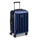 DELSEY PARIS Helium Aero Hardside Expandable Luggage with Spinner Wheels, Blue Cobalt, Carry - On Plus 21 Inch