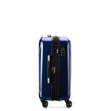 DELSEY PARIS Helium Aero Hardside Expandable Luggage with Spinner Wheels, Blue Cobalt, Carry - On Plus 21 Inch
