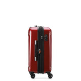 DELSEY PARIS Helium Aero Hardside Expandable Luggage with Spinner Wheels, Brick Red, Carry-On Plus 21 Inch