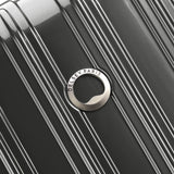 DELSEY PARIS Helium Aero Hardside Expandable Luggage with Spinner Wheels, Brushed Charcoal, Checked - Medium 24 Inch