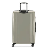 DELSEY PARIS Helium Aero Hardside Expandable Luggage with Spinner Wheels, Latte, Checked - Large 28 Inch