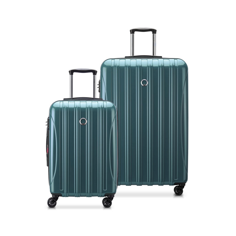 DELSEY PARIS Helium Aero Hardside Expandable Luggage with Spinner Wheels, Metallic Green, 2 - Piece Set (21/28)