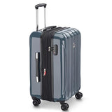 DELSEY PARIS Helium Aero Hardside Expandable Luggage with Spinner Wheels, Orion Blue, Carry-On Plus 21 Inch