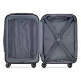 DELSEY PARIS Helium Aero Hardside Expandable Luggage with Spinner Wheels, Titanium, Carry - On 19 Inch