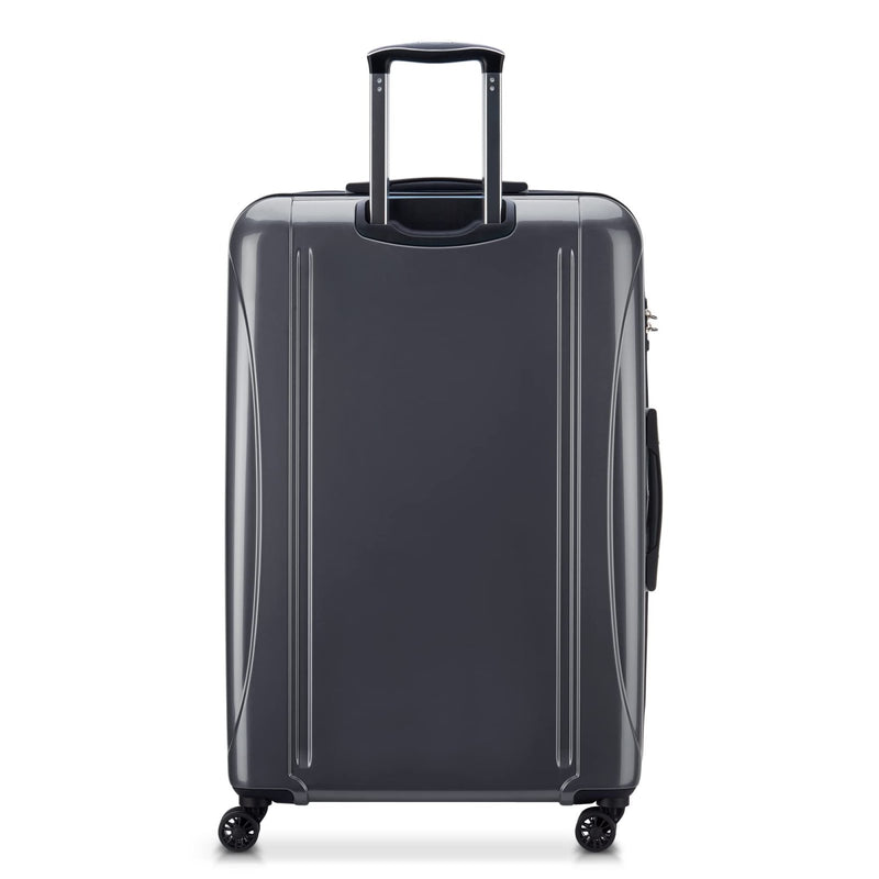 DELSEY PARIS Helium Aero Hardside Expandable Luggage with Spinner Wheels, Titanium, Checked - Large 28 Inch