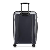 DELSEY PARIS Helium Aero Hardside Expandable Luggage with Spinner Wheels, Titanium, Checked - Medium 24 Inch