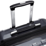 DELSEY PARIS Helium Aero Hardside Expandable Luggage with Spinner Wheels, Titanium, Checked - Medium 24 Inch
