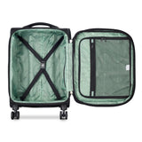 DELSEY PARIS Sky Max 2.0 Softside Expandable Luggage with Spinner Wheels, Black, Carry - on 21 Inch